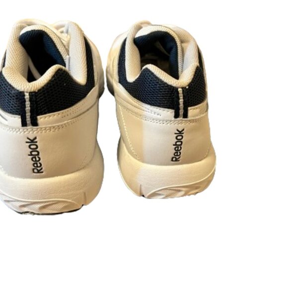 Men\'s Reebok White & Navy Walk-Around Sneakers - 12 main image 5